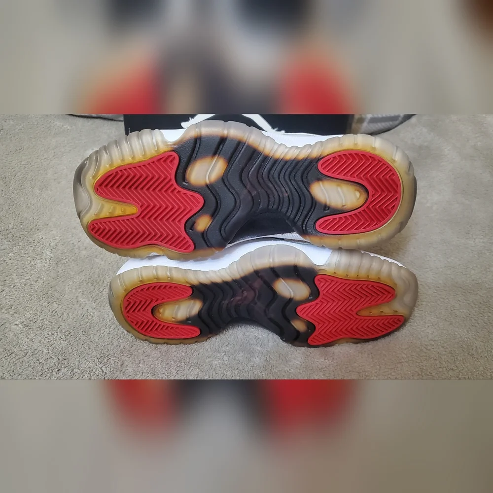 Rare DS OG all Air Jordan 11 retro low tuxedo 2013    XI gs women (Sample pair) - Picture 5 of 11